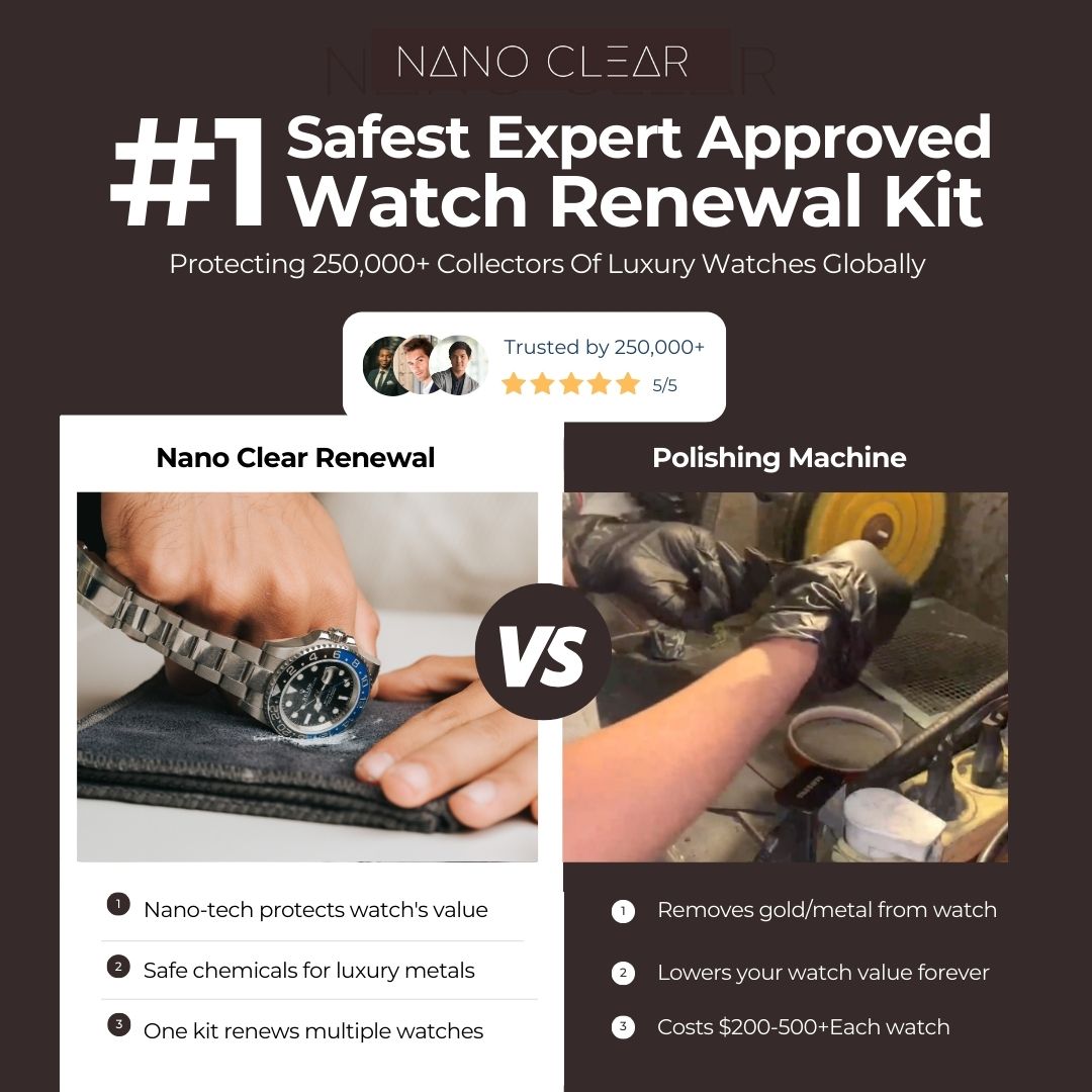 The Safest Way To Renew & Clean Your Luxury Watch