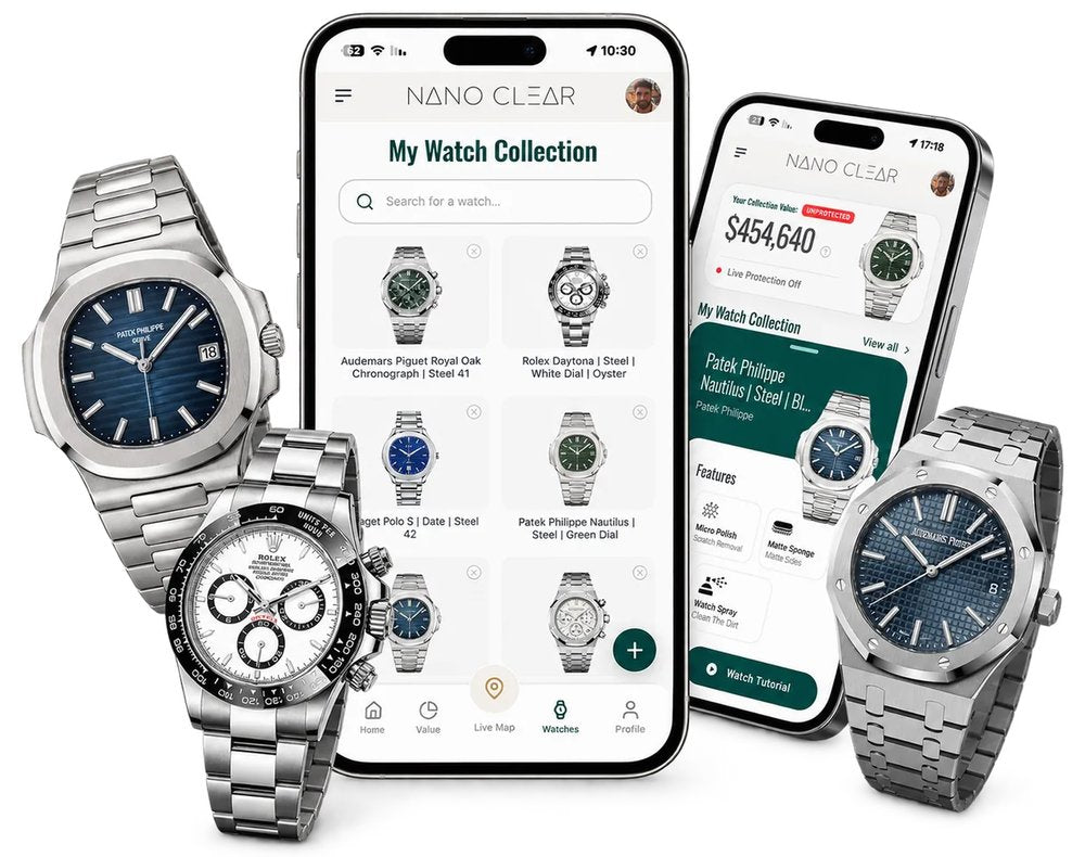 Nano Clear watch collection in the app